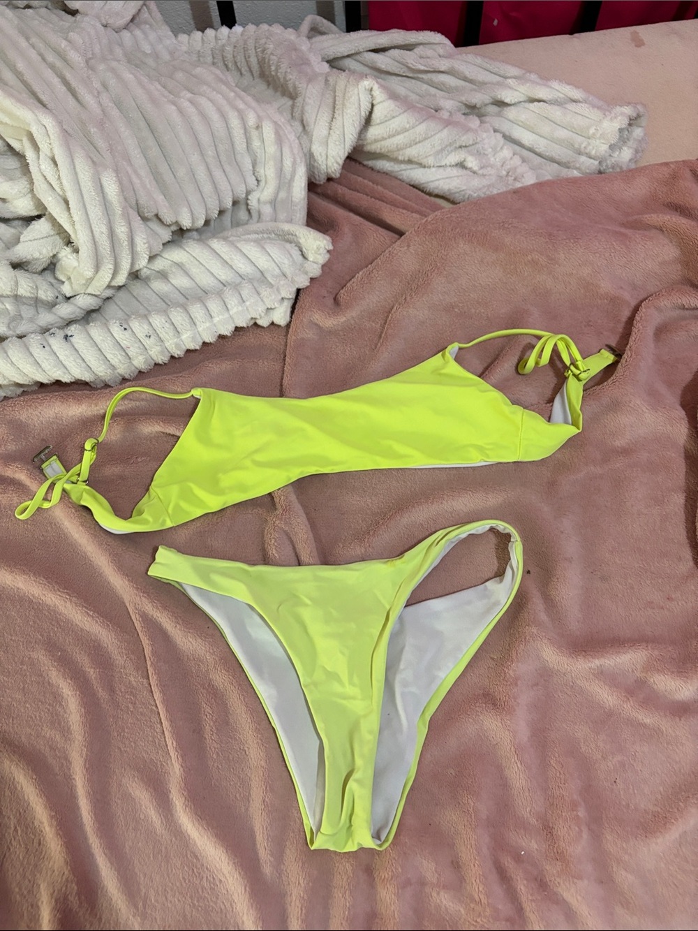 Amazon Neon Yellow Women's Bikini Two-Piece